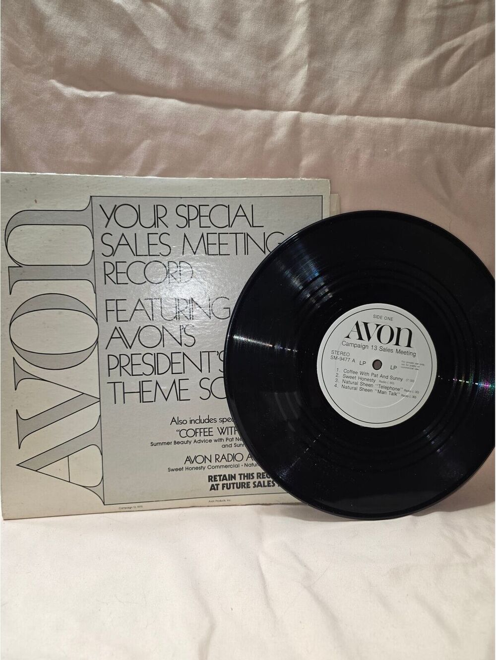 Avon Sales Meeting vinyl record